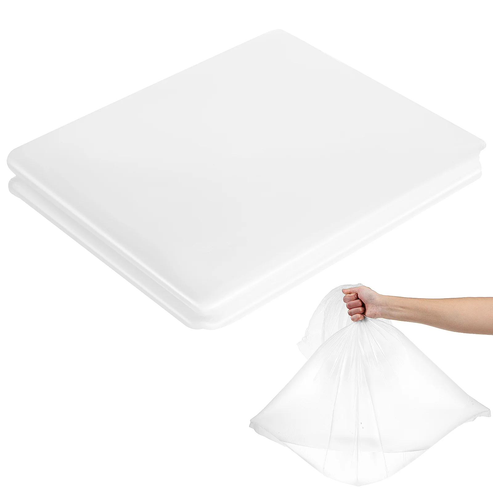 

160 Pcs Foot Bath Pad Bag Spa Bags Soaking Portable Plastic Liner Travel Liners