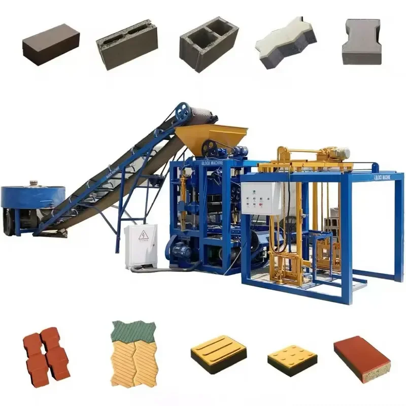 Brick Making Machinery Big Construction Machinery Adoquines Manufacture Cement Brick Making Machine