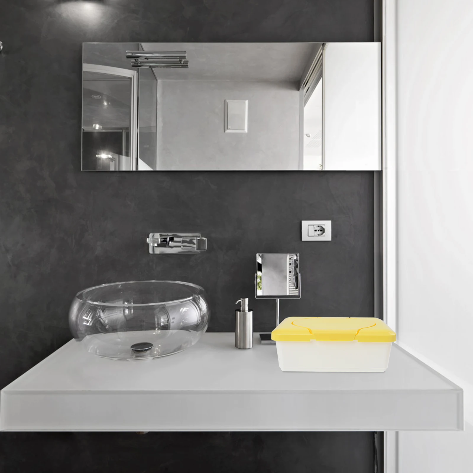 

3pcs Wet Wipes Box Reusable Infant Wipe Dispenser Portable PP Plastic Case for Baby Crib Stroller Travel Storage