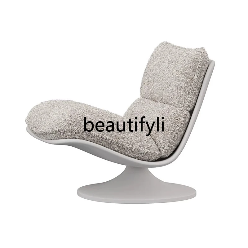 Light luxury new high-end Italian rotating leisure chair