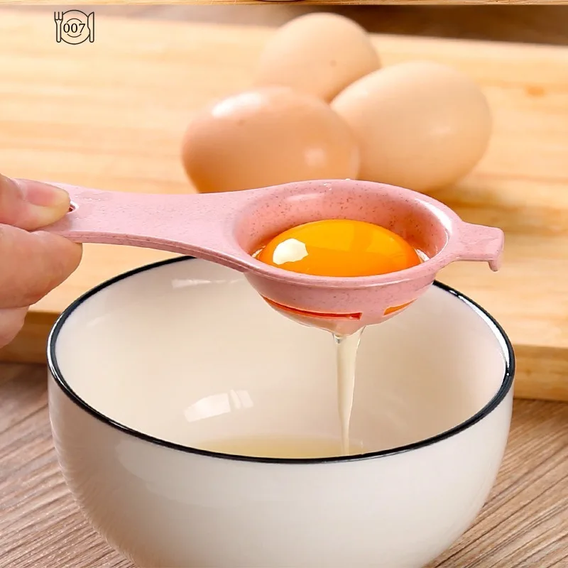 Egg Separator, White EggAnd Yolk Egg Separator EggWhite Separator Tools EggsYolk Filter Gadgets KitchenAccessories Separatin