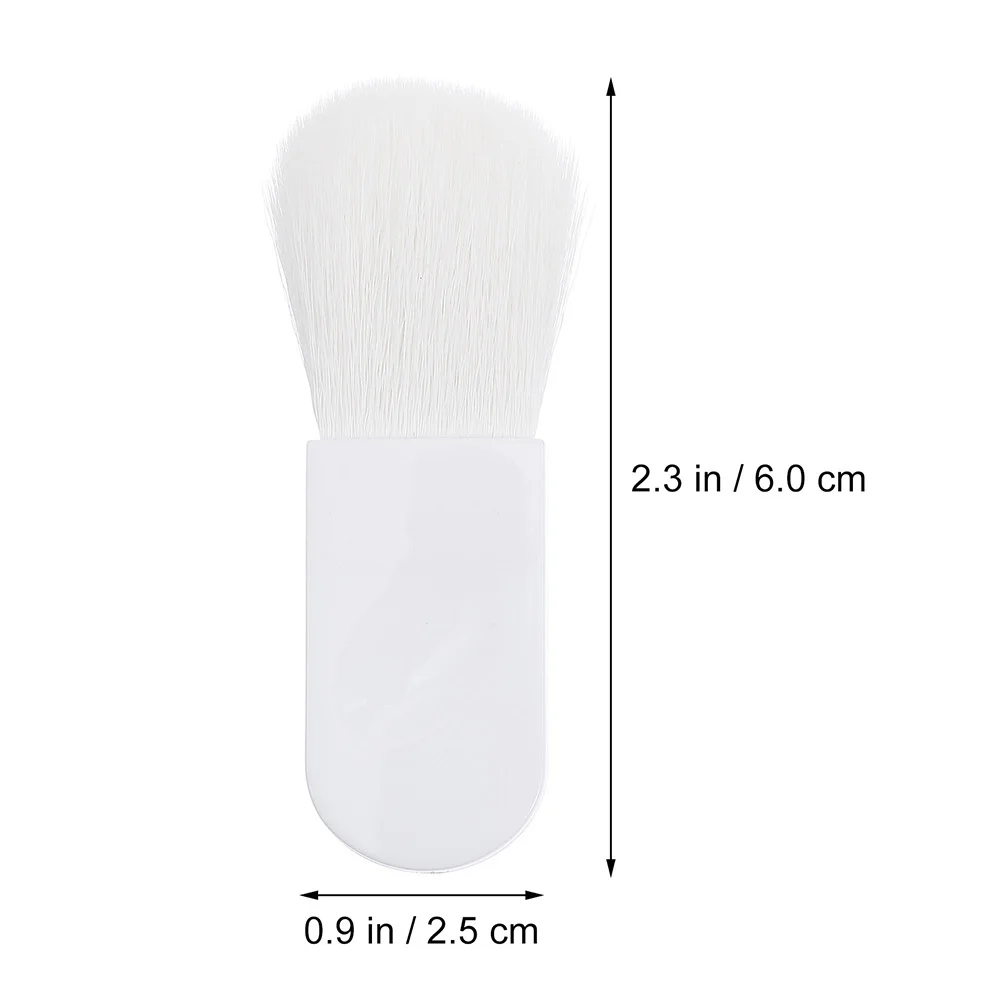 Mini brocha para colorete, artesanía fina, fácil de sostener, para mezclar, para maquillaje Facial, suministros de belleza portátiles, 5 uds.