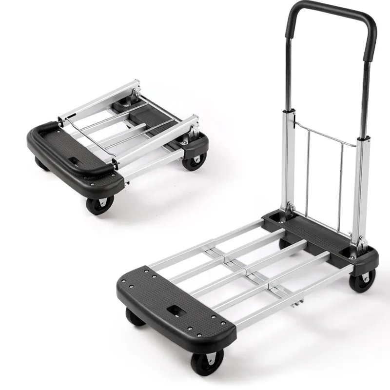 chariot-pliable-a-quatre-roues-en-alliage-d'aluminium-chariot-a-bagages-remorque-telescopique-domestique-charge-de-150kg