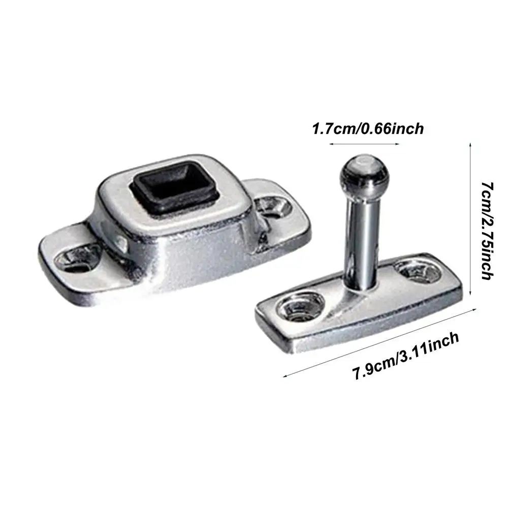 1 قطعة مزلاج باب القافلة مقصورة الأمتعة مزلاج الباب متنقل مكافحة سرقة قفل أمان الباب مزلاج قوس RV اكسسوارات #5