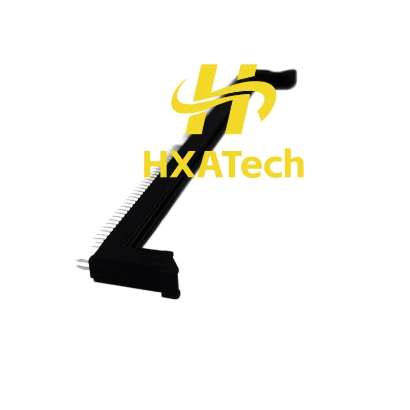 HXATech - Foxconn AH08847-B9B2S-4F DDR4 Memory Card Slot 288PIN Vertical Connector Blackbody Black Ear for Computer