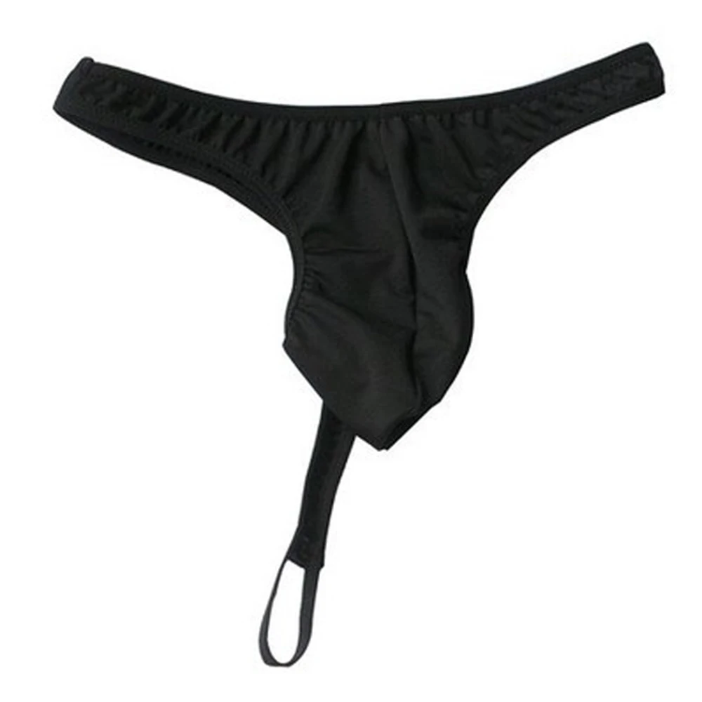 Fashion Hot Sale Men Underpants Thong Jockstrap Lingerie Low Waist Mens One Size Panties Sexy Soft Comfortable