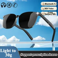 New Bluetooth Smart Glasses Wireless Sunglasses Open Ear Headsets Waterproof Hands-Free Calling Sunglasses For Xiaomi Men Women