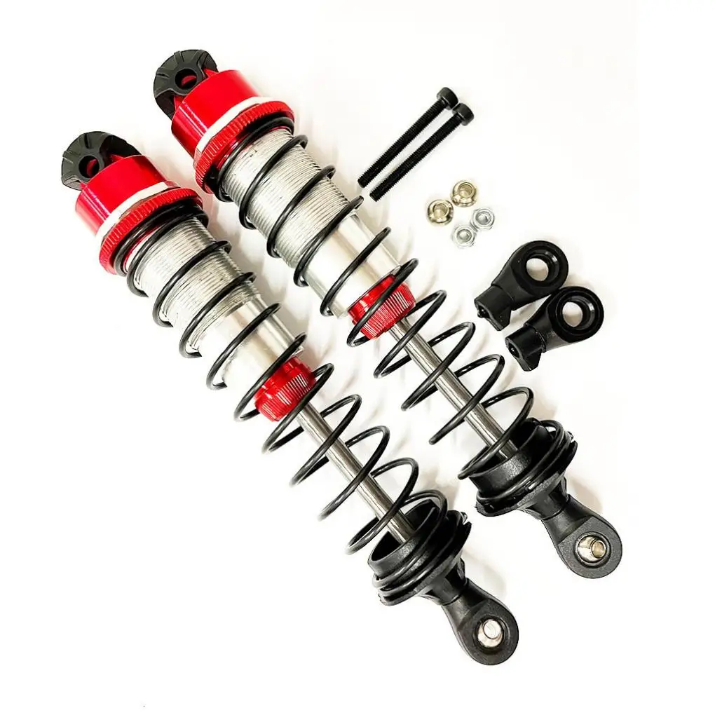

RCGOFOLLOW 2pcs Aluminum Alloy Threaded Front Shock Absorber For 1/7 Rc Front Shock Absorber 6S RC Car Part