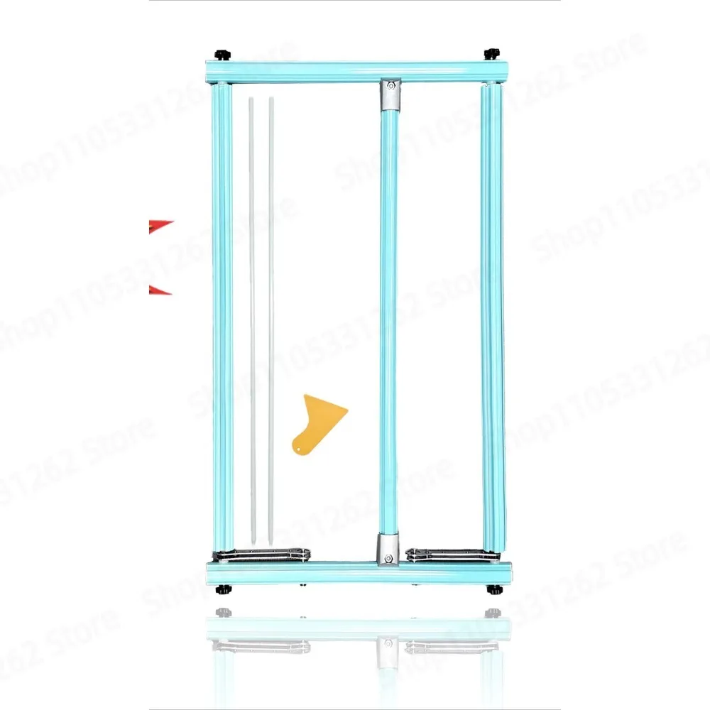 Heavy Duty Four Groove Two Way Ratchet Embroidery Frame Thickened 35MM High Strength Aluminum Alloy Press Bar