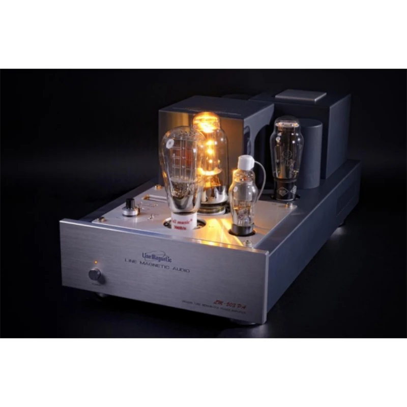 Amplificador de tubo magnético monobloco, LM-503PA, 300B, Push 845, Classe A, de ponta única, 24W x 2, 1 par, K-028