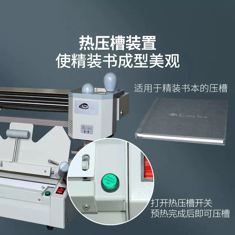 DC-460 A3 wireless manual desktop type small desktop gluing machine