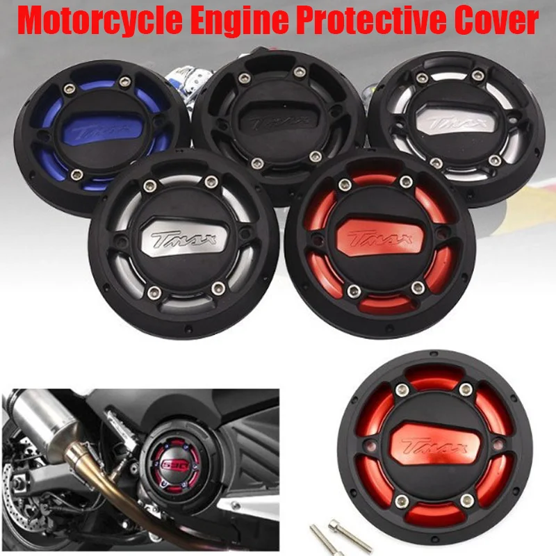 

Для Yamaha T-MAX TMAX 530 500 TMAX 530 TMAX 500 Защитная крышка двигателя мотоцикла, крышка статора, защита слайдера, аксессуары