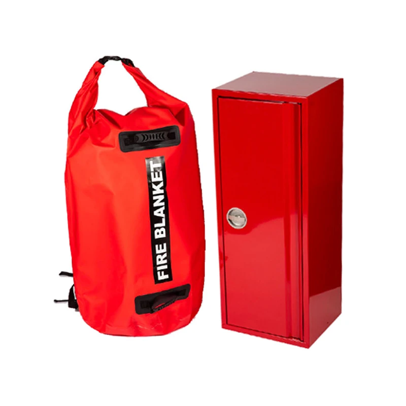 

4 Pack Fabric Prepared Hero Emergency Fire Blanket Fiberglass Fire Protection for Electric Cars