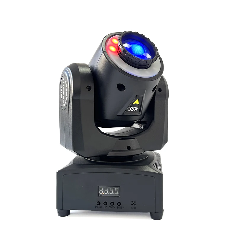 

НОВИНКА 2026: Светодиодный вращающийся прожектор 120 Вт с RGB-миксом цветов, 8 режимов, DMX-эффекты, для дискотек, вечеринок, караоке