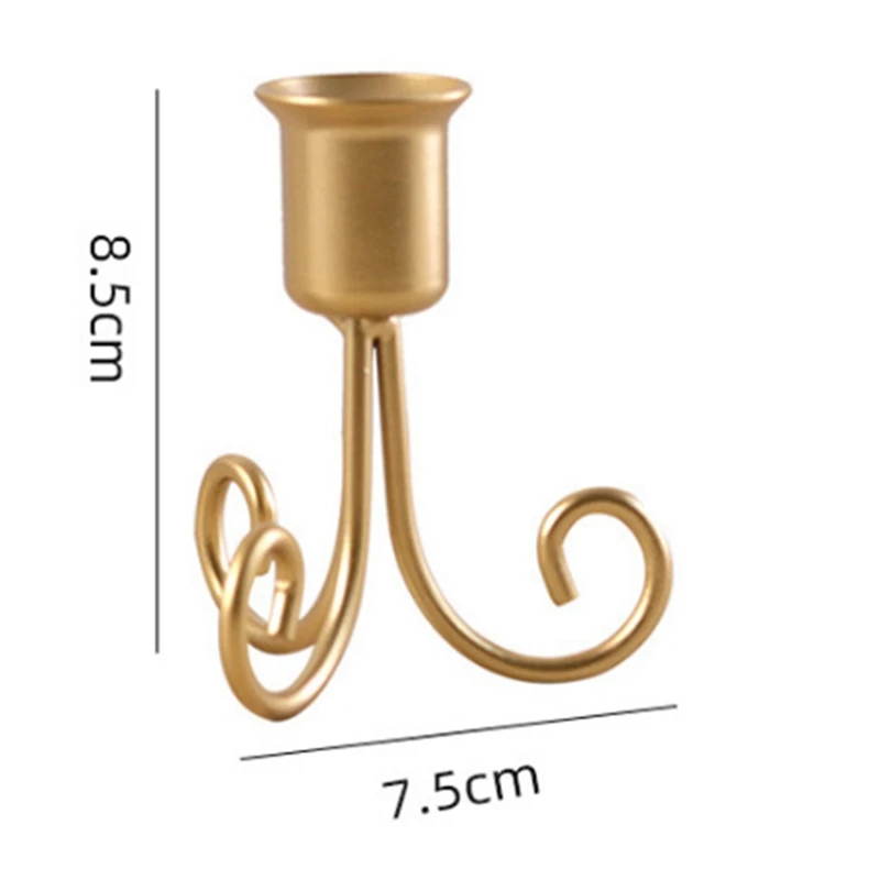 B+G Portacandele classico conico Portacandele per feste, matrimoni, San Valentino