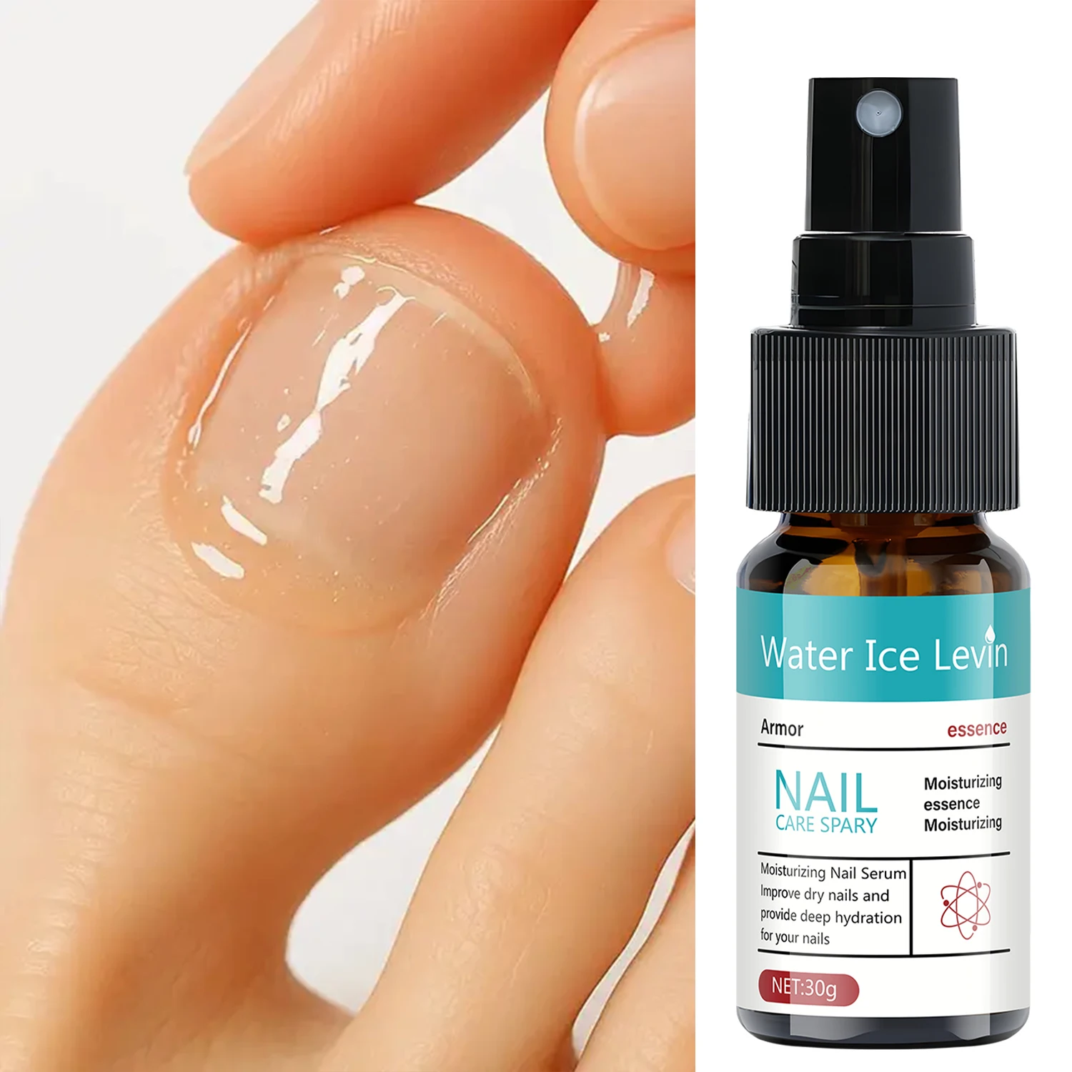 سبري الشتاء للعناية بالأظافر - سيروم ترطيب بحمض الهيالورونيك وفيتامين إي، يقوي ويرطب الأظافر الجافة والهشة، لعناية شاملة وتغذية عميقة