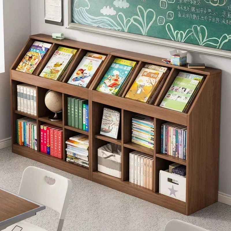 Rack Sideboards Bedroom Bookcases Storage Organizer Plant Wooden Bookcases Toy Standing Estanteria Libros Home Furniture