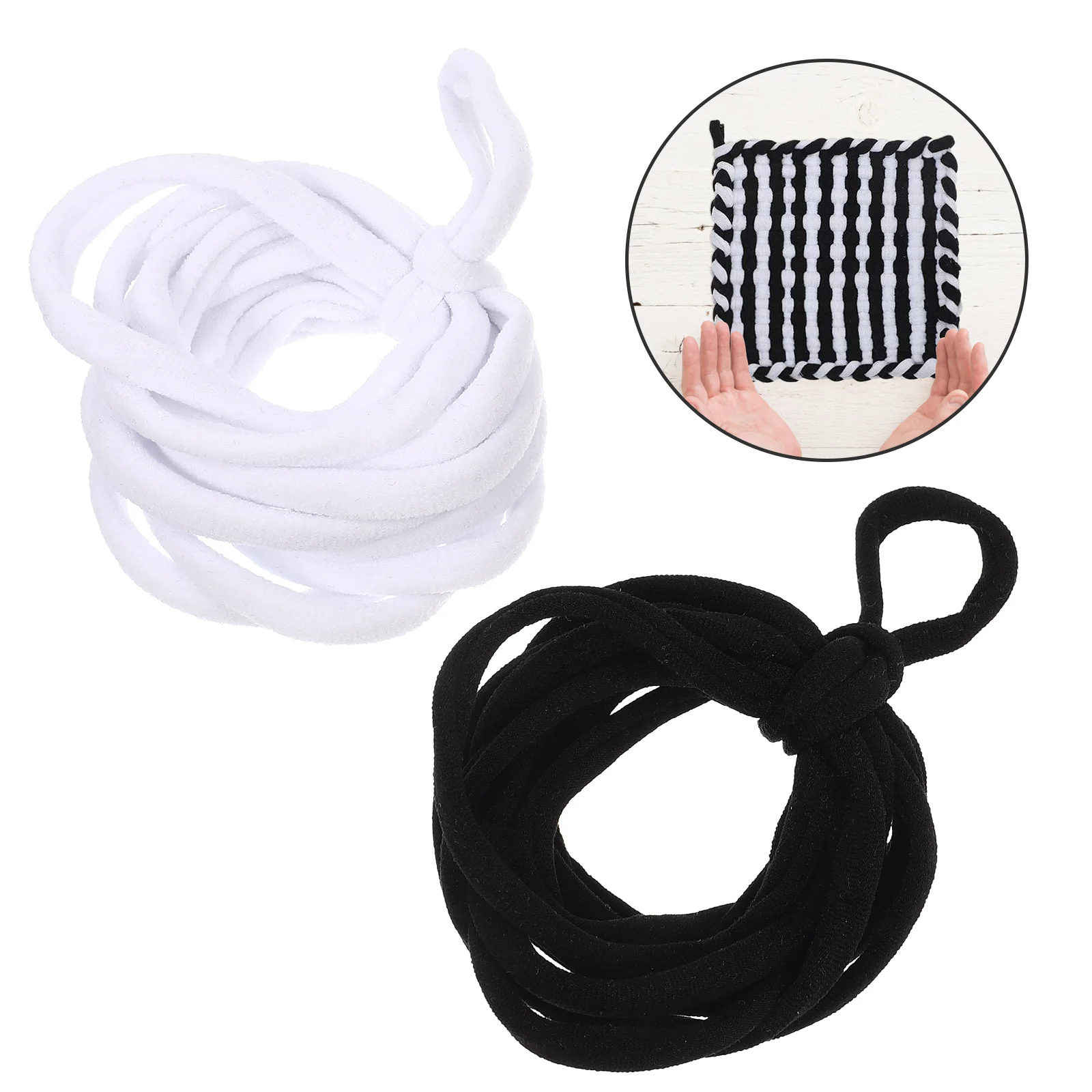 

192pcs Weaving Loom Refill Loops For Potholder Kit Elastic Bands Diy Craft Supplies Weaving Loom Heat Insulation Pads