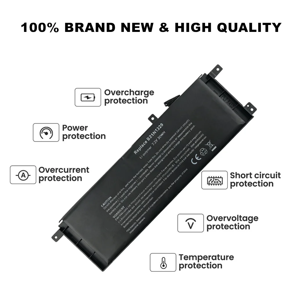 B21N1329 Laptop Battery For ASUS X453 X453MA X553 X553MA X403 X403M X553M X553B X503 X503M F453 F453MA F553 F553M  P553 D553