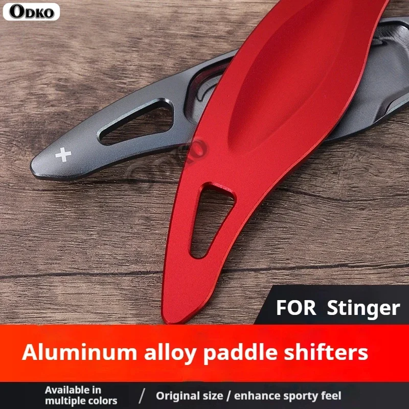 

For Kia Stinger Car Interior Accessories Aluminum Alloy Car Steering Wheel Gear Shifters Paddle Shift Extension