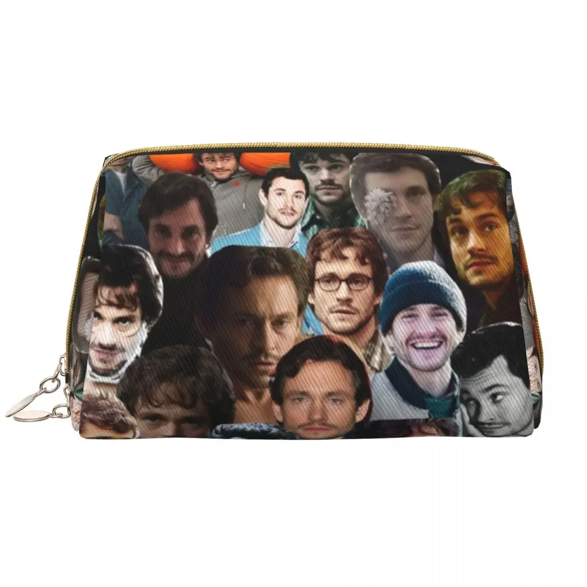 Cute Hannibal Travel Toiletry Bag for Women Hugh Dancy Will Graham Collage Makeup Cosmetic Bag Beauty Storage Dopp Kit