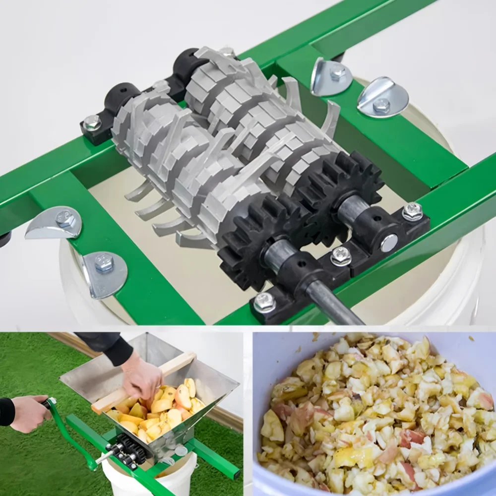 7L Crusher manual stainless steel apple grape grinder Household Fruit and Vegetable Shredder manual hard fruit pulverizer
