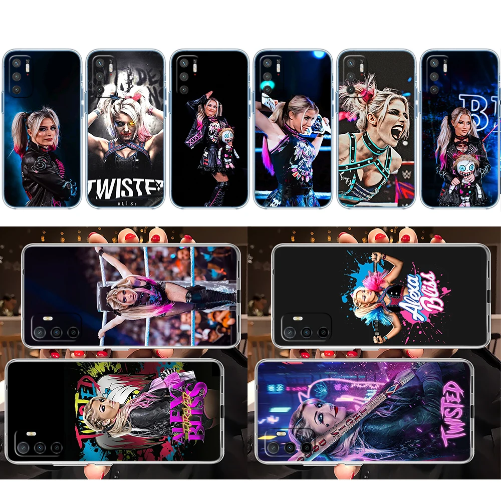 Étui de téléphone transparent souple Alexa Bliss KH4 pour Motorola Moto Edge 20 30 40 50 S30 Fusion Ultra Pro Neo Lite + G200 G23