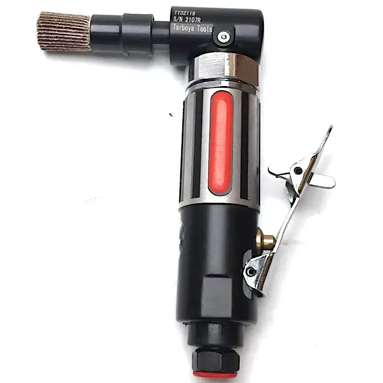 Heavy   Grinder Permanently Set up for Abrasive Pads and Sanding Discs for Rust Removal and Metal Surface Prep.
