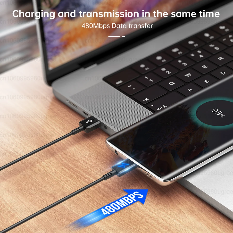 Original 15w Schnell ladekabel USB Typ C Datenleitung für Samsung Galaxy S10 plus S9 S8 Note9 Note8 A80 A70 A60 A50 A40 M14 Kabel – Detail 3