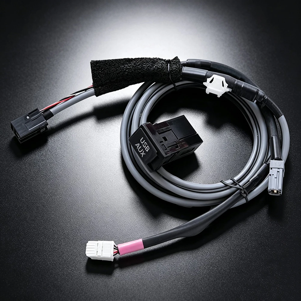 86190-06030 Adapter Car Audio USB Adapter ABS Material Easy To Use Manual Measurement Deviations 86190-06030 Adapter