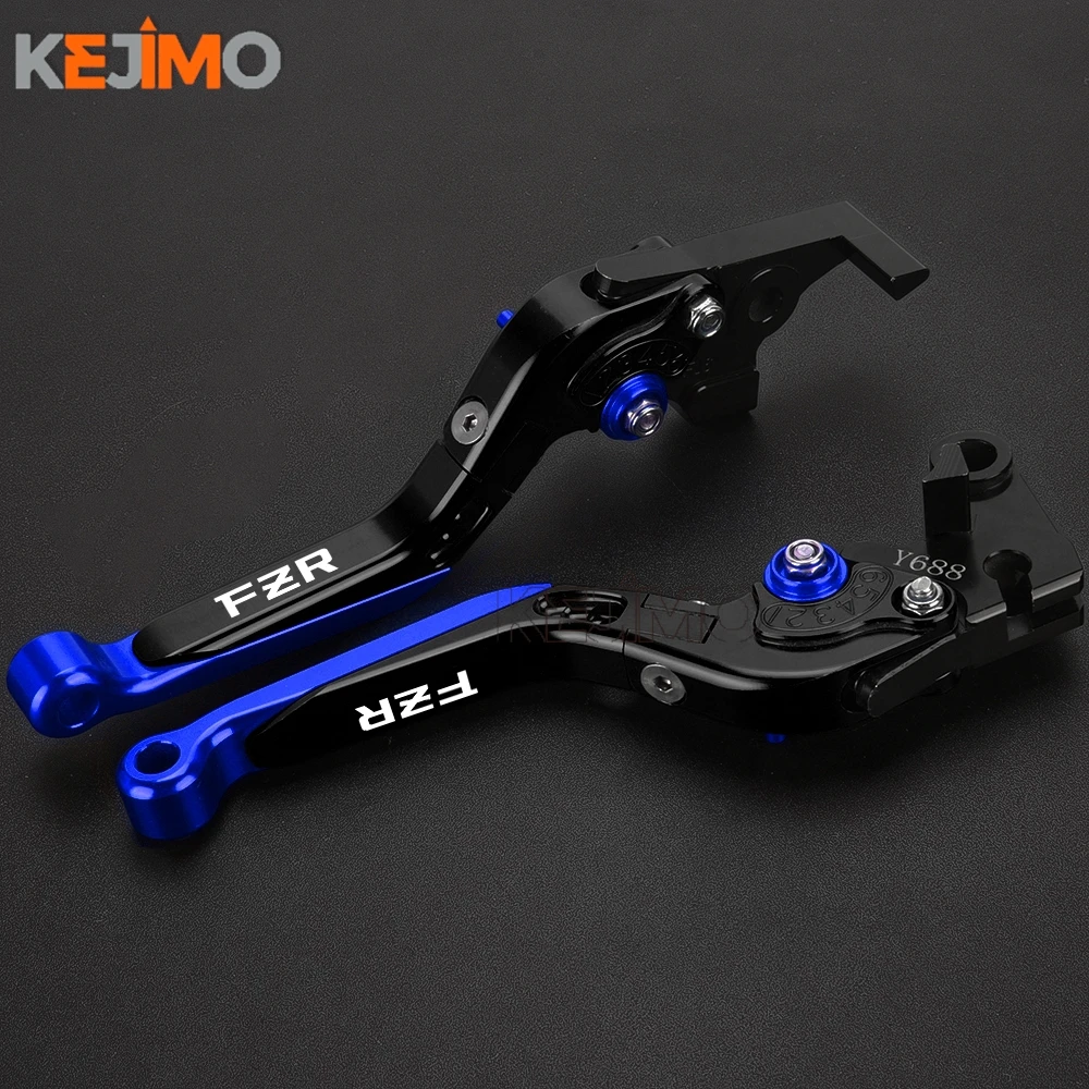 

FZR 400 600 FOR YAMAHA FZR400 1988-1990 FZR600 1989-1993 1992 1991 Adjustable Folding Brake Clutch Levers Extendable Handlebrake