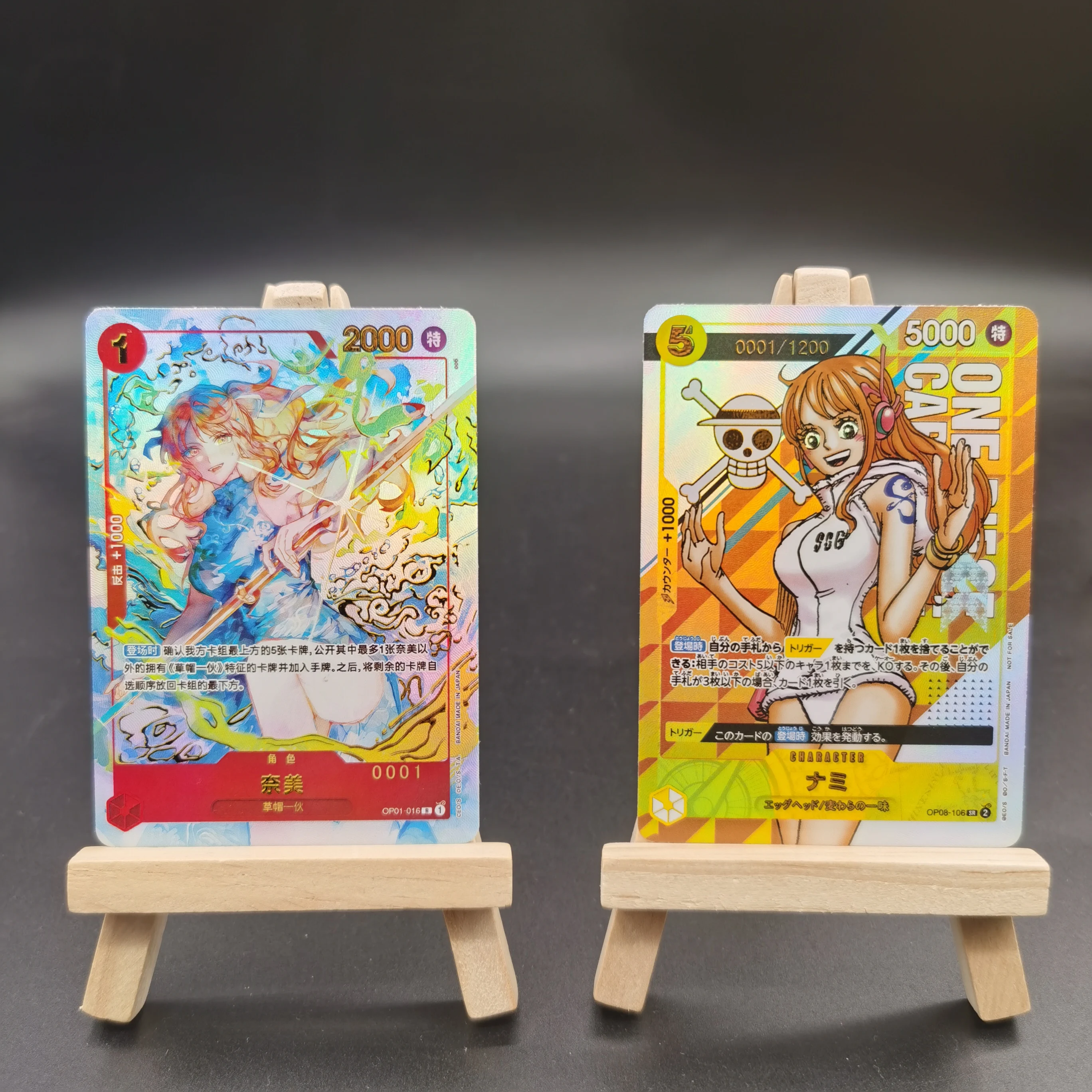ONE PIECE Sammelkarten Nami Chinesisches DIY Hochwertiges selbstgemachtes Spiel Anime Karten Geschenkspielzeug