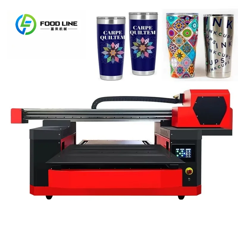 UV Flatbed Printer A3 A4 6090 Mini XP600 LED Multifunctional DTG Cylinder Phone Case Printing FL Custom Wholesale