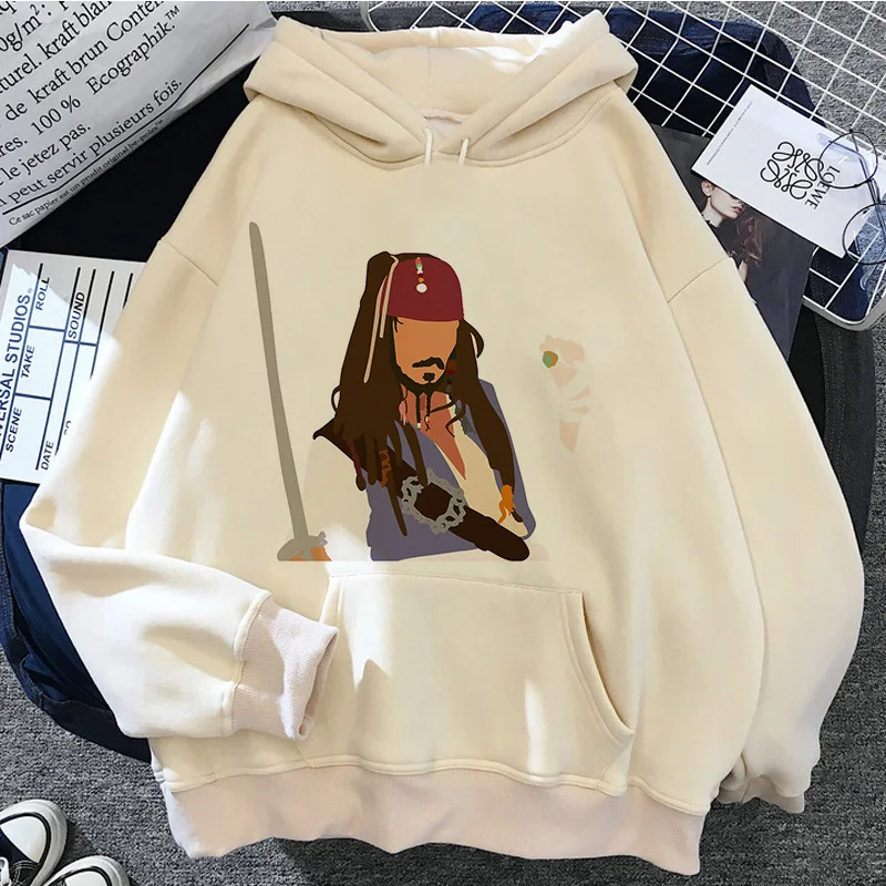 Johnny Depp Hoodies Frauen 90er Jahre Gothic Harajuku Anime Kleidung Frauen Grafik zieht