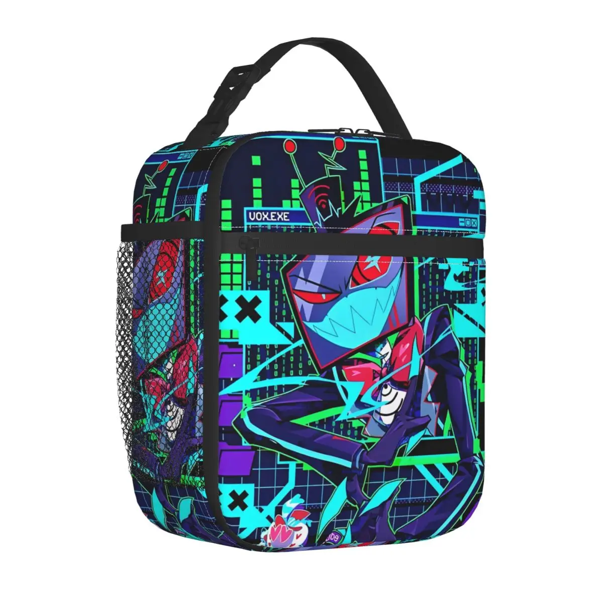 Vox Hazbined Digital Program Insulated Lunch Bag High Capacity Meal Container Thermal Bag Tote Lunch Box Travel Men Women