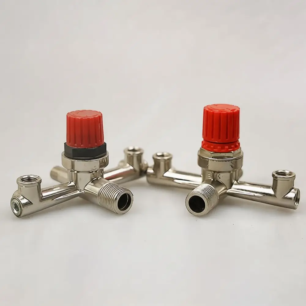 Replacement Air Compressor Manifold Assembly For Bama Type Pressure Control Switch Adjustable Regulator Valve Pneumatic Parts