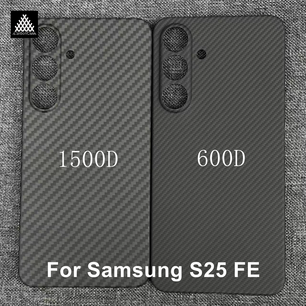 

For Samsung Galaxy S25 FE /S25FE Real Kevlar Aramid Fiber Case Super Light Thin Soft Touch Business Protective Back Phone Cover