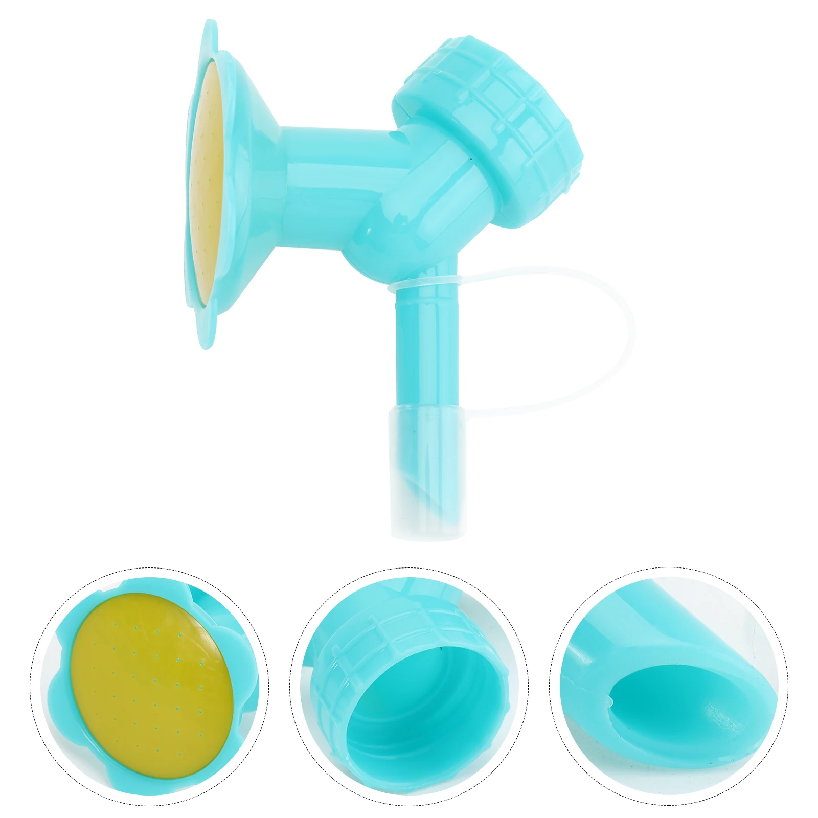 

Sprinkler Nozzle for Plants Replacement Double Head Watering Gardening Supplies Durable Bottle Attachment Even Distribution