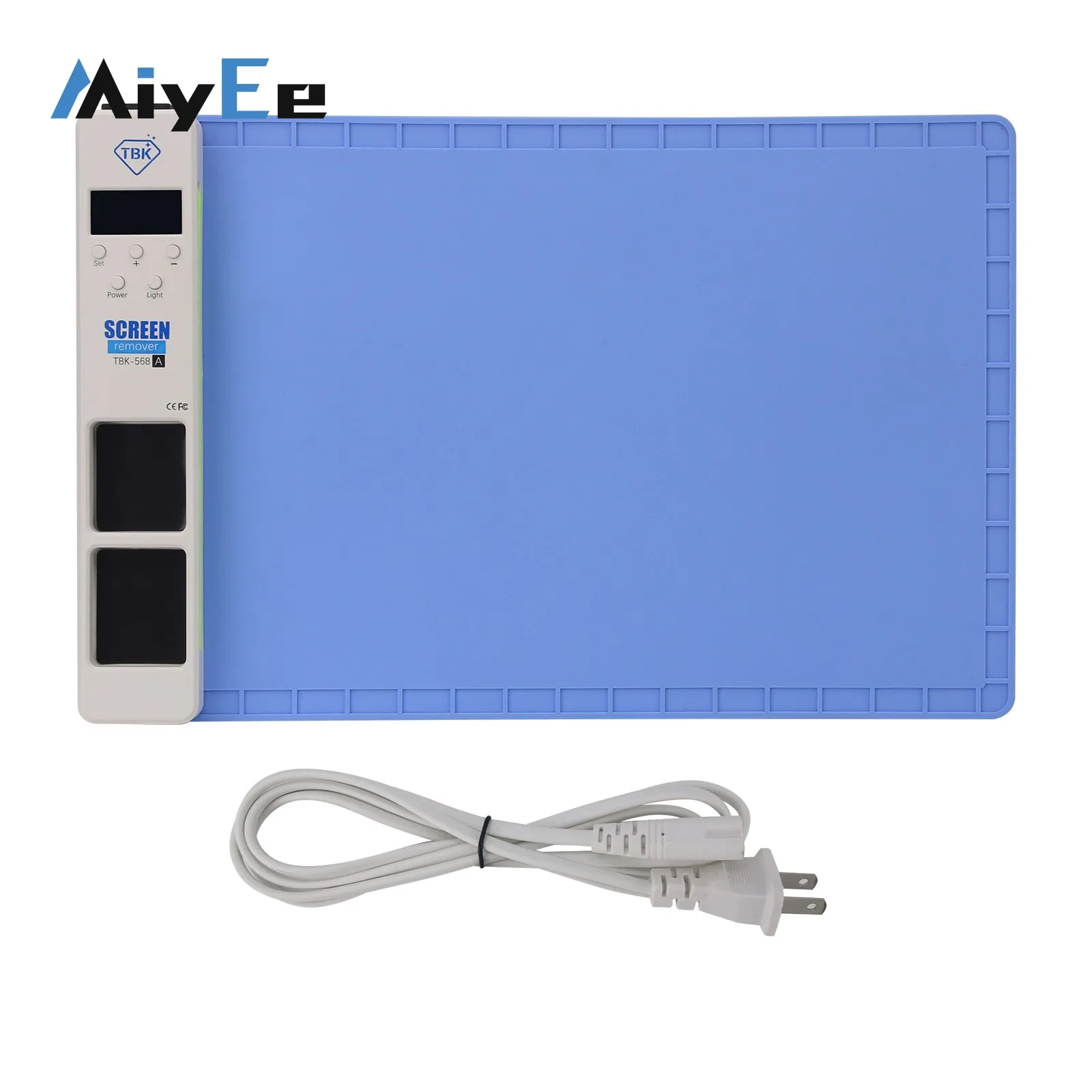 TBK-568A 16-inch Silicone Multifunctional Heating Pad 0-120℃ Super Fast Heating LCD Screen Removal Tool