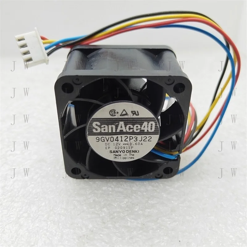 

Вентилятор охлаждения инвертора DDW для Sanyo 9GV0412P3J22 DC12V 0.60A, 4-проводной