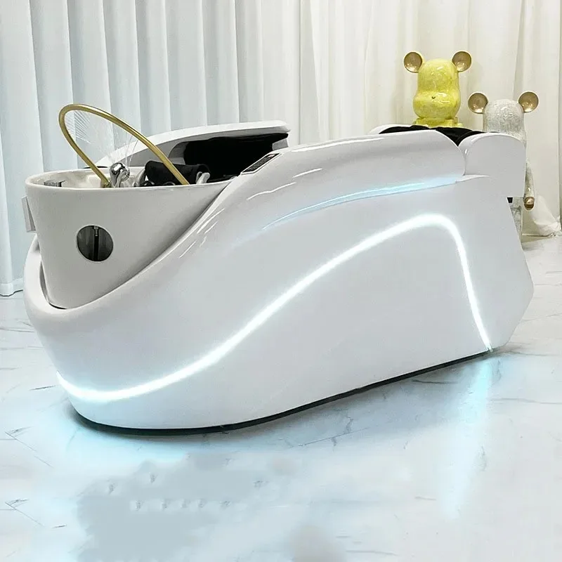 Single Sleeping Hairdressing Shampoo Salon Styling Convertible Sofa Equipment Pedicure Chair Cadeira Economic Spa Hairstyle