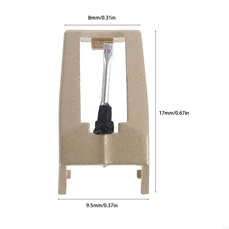 652E 2pcs Vinil per aghi record record record record per Sylvania Turtt