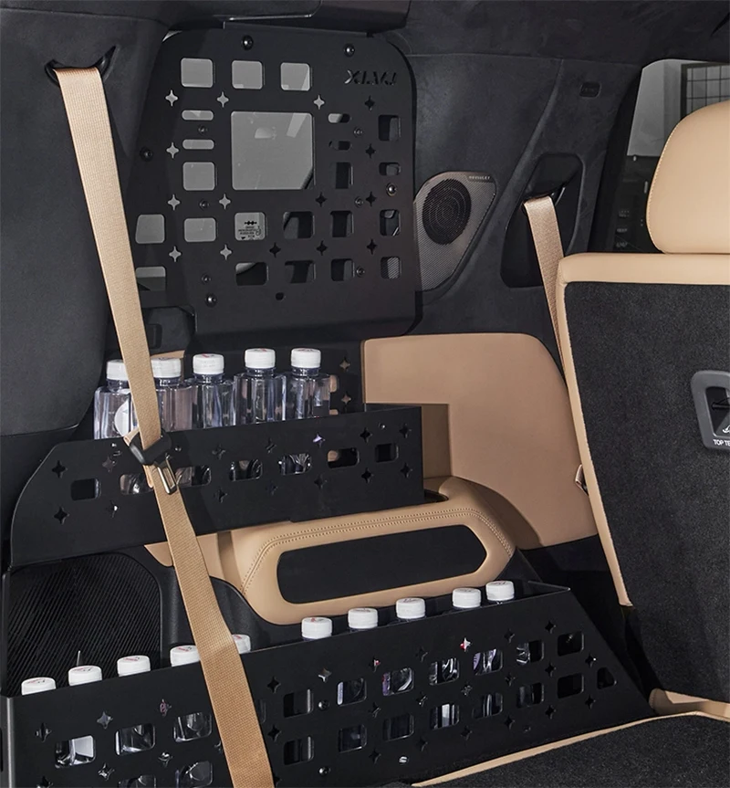 رف تخزين صندوق السيارة مناسب لـ BYD Leopard 8 2024-2025 رف تخزين شبكي معلق نافذة جانبية ملحقات السيارة #4