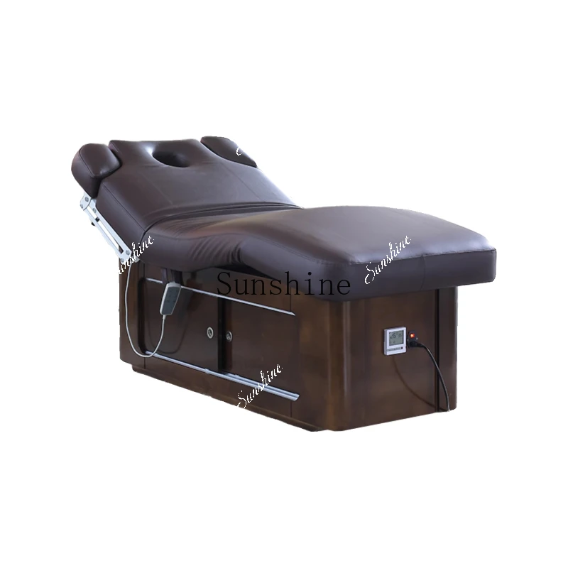 FT  Latex electric beauty bed beauty salon face wash bar special lift bed