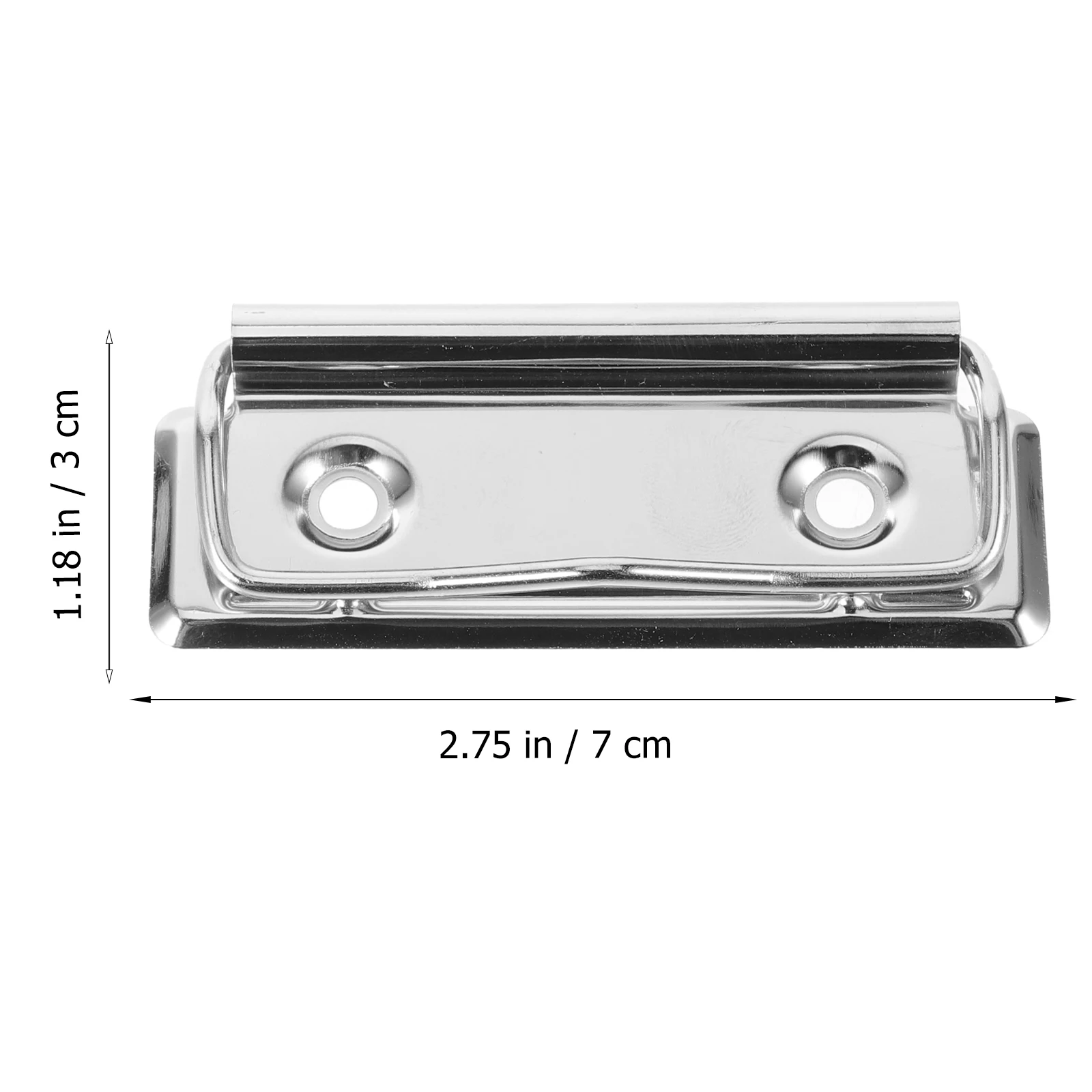 10 Uds. Clips para tablero de documentos, abrazaderas, Clips para portapapeles, Clip de Metal, carpeta de archivos con resorte, Mini carpeta montable para oficina