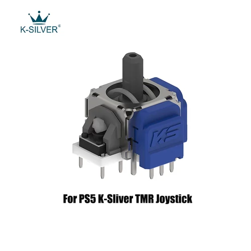 Imagen 2 del producto K-SILVER JS13 PRO + Joystick TMR para Switch Pro PS5 PS4 Xbox Series para Xbox One ThumbStick analógico 3D electromagnético antivaho