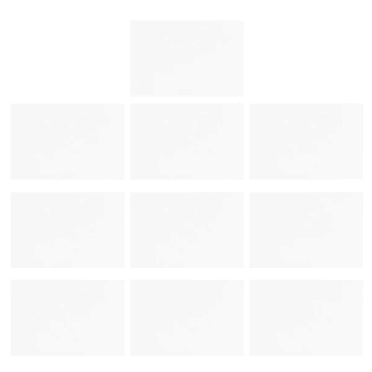 

10 pcs Thicken Cotton Drawing Board Oil Paint Panels For Artists Diy Art Painting Supplies 4X6Inch White Easy Carry Suitable For