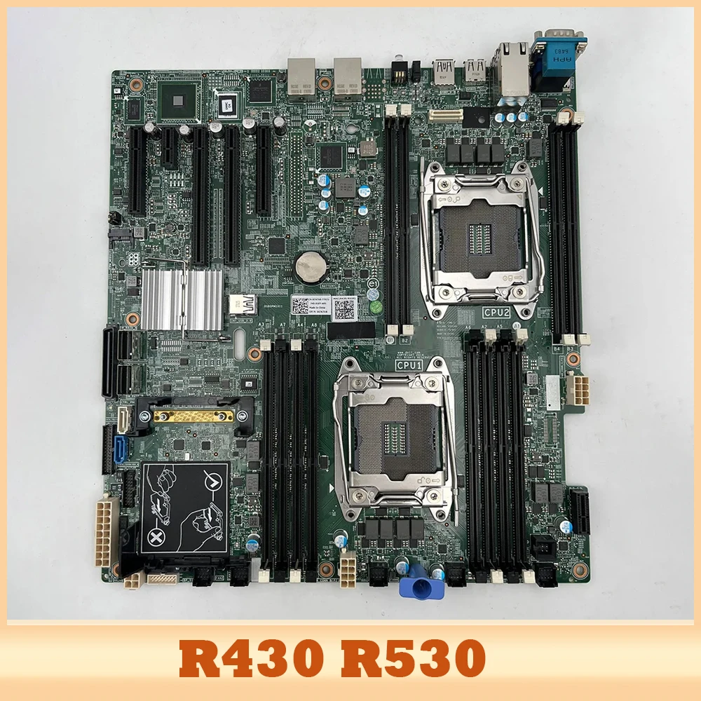 For DELL R430 R530 Server Motherboard HFG24 3XKDV DYFC8 XNNCJ 0CN7X8