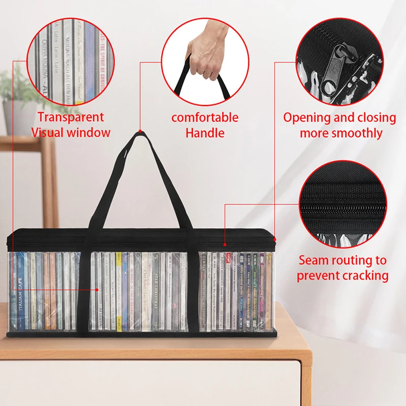 Cd Storage Bag With…