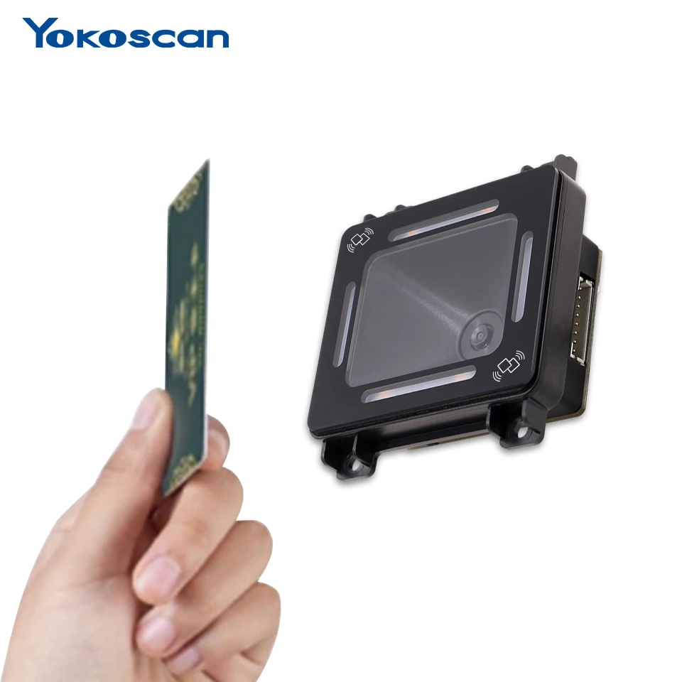 2d Barcode Scanner Module Wiegand RS485 USB RS232 Fixed Mount Scanner for Kiosk  Access Control with NFC